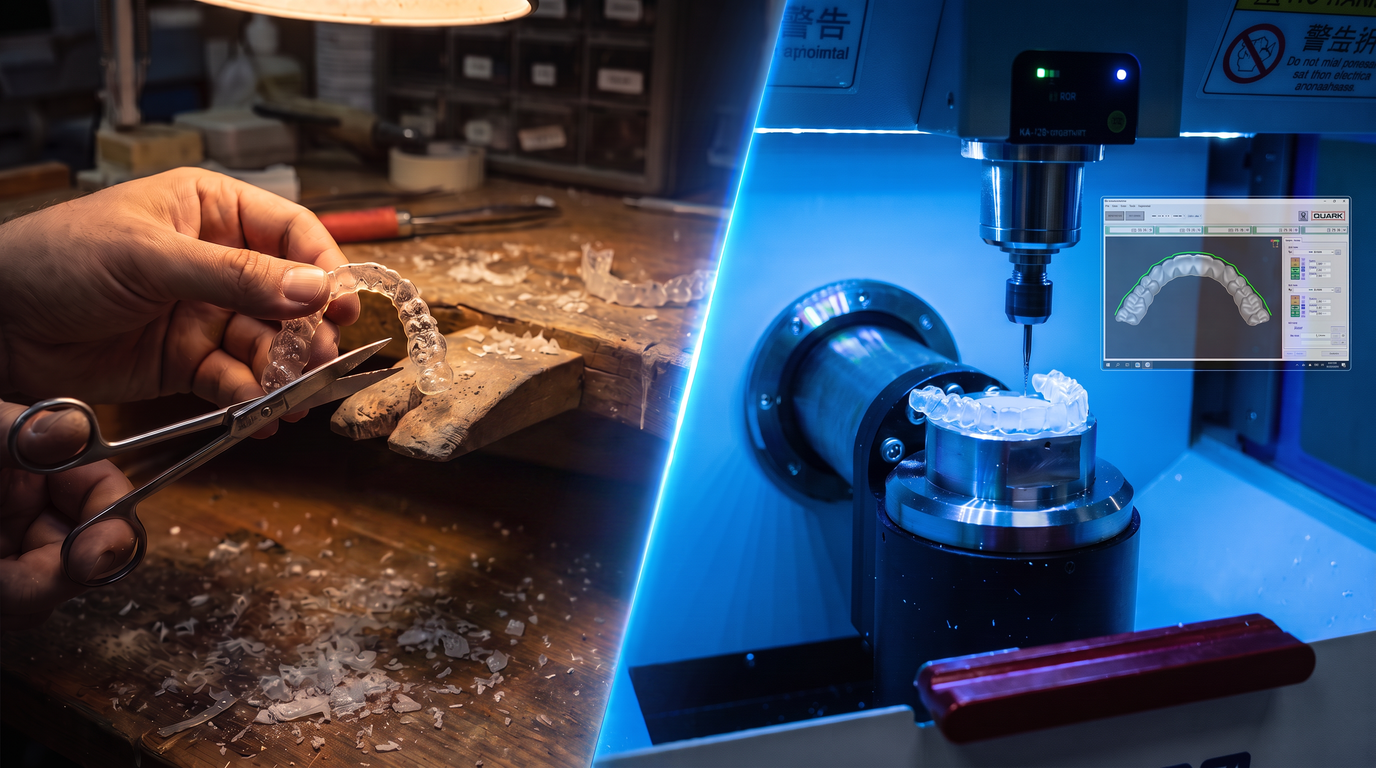 Why CNC Aligner Trimming Is Replacing Manual Methods in Modern Orthodontics