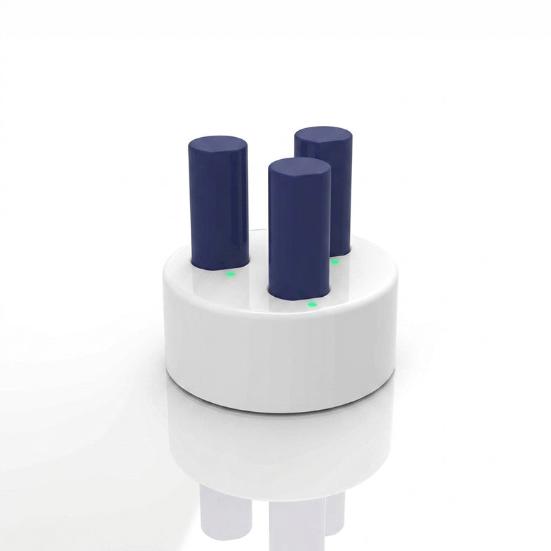 Three Launca Batteries in Charging Dock