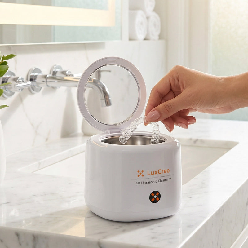 LuxCreo 4D Rejuv Heated Ultrasonic Cleaner for Direct Print Aligners