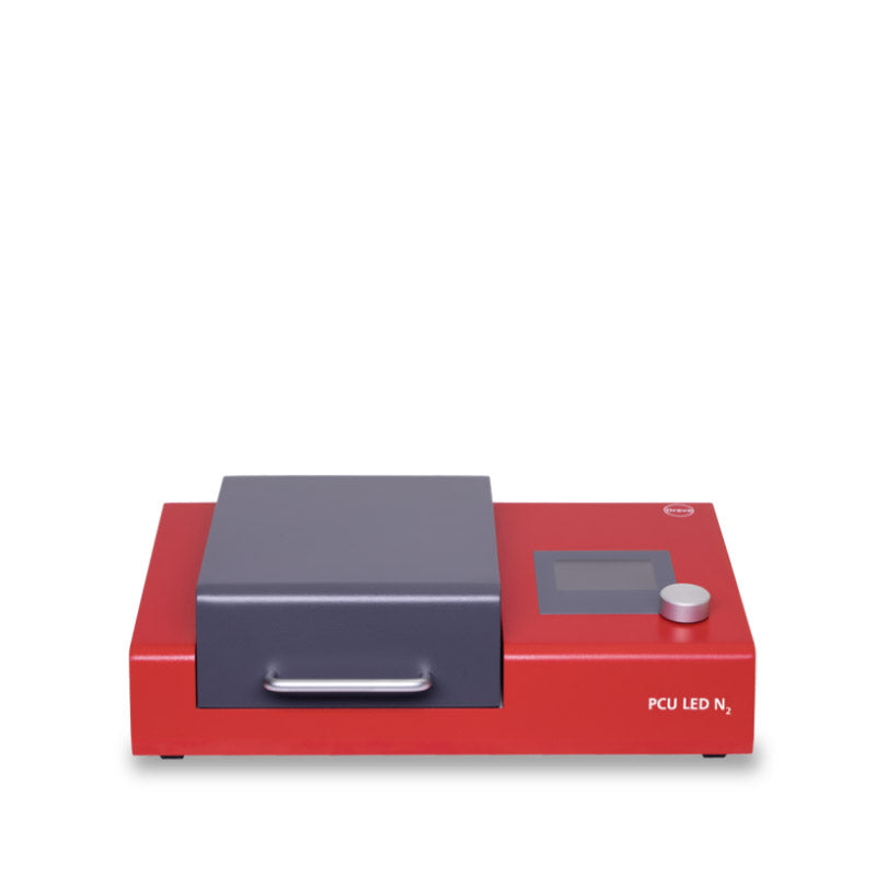 LED curing unit for dental 3D printed components with nitrogen option for flawless, biocompatible results