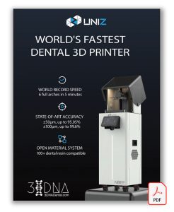 3DNA Dental Uniz NBEE 3D Printer