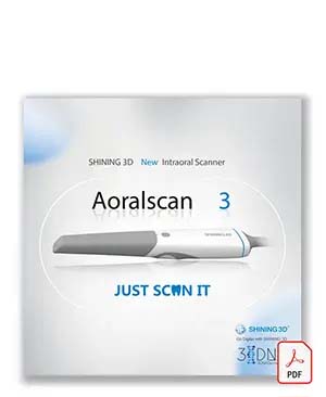 Shining 3D Aoralscan 3 Intraoral 3D Scanner from 3DNA Dental