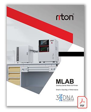 Riton 3D Metal Printing for Orthodontics from 3DNA Dental