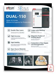 Riton Dual M150 3D Metal Printer from 3DNA Dental