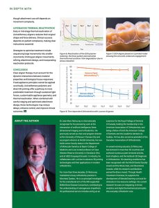 Active memory clear aligners illustrating orthodontic tooth movement concepts from “Beyond Brackets: Rethinking Tooth Movement with Active Memory Aligners” by Dr. Jean-Marc Retrouvey.